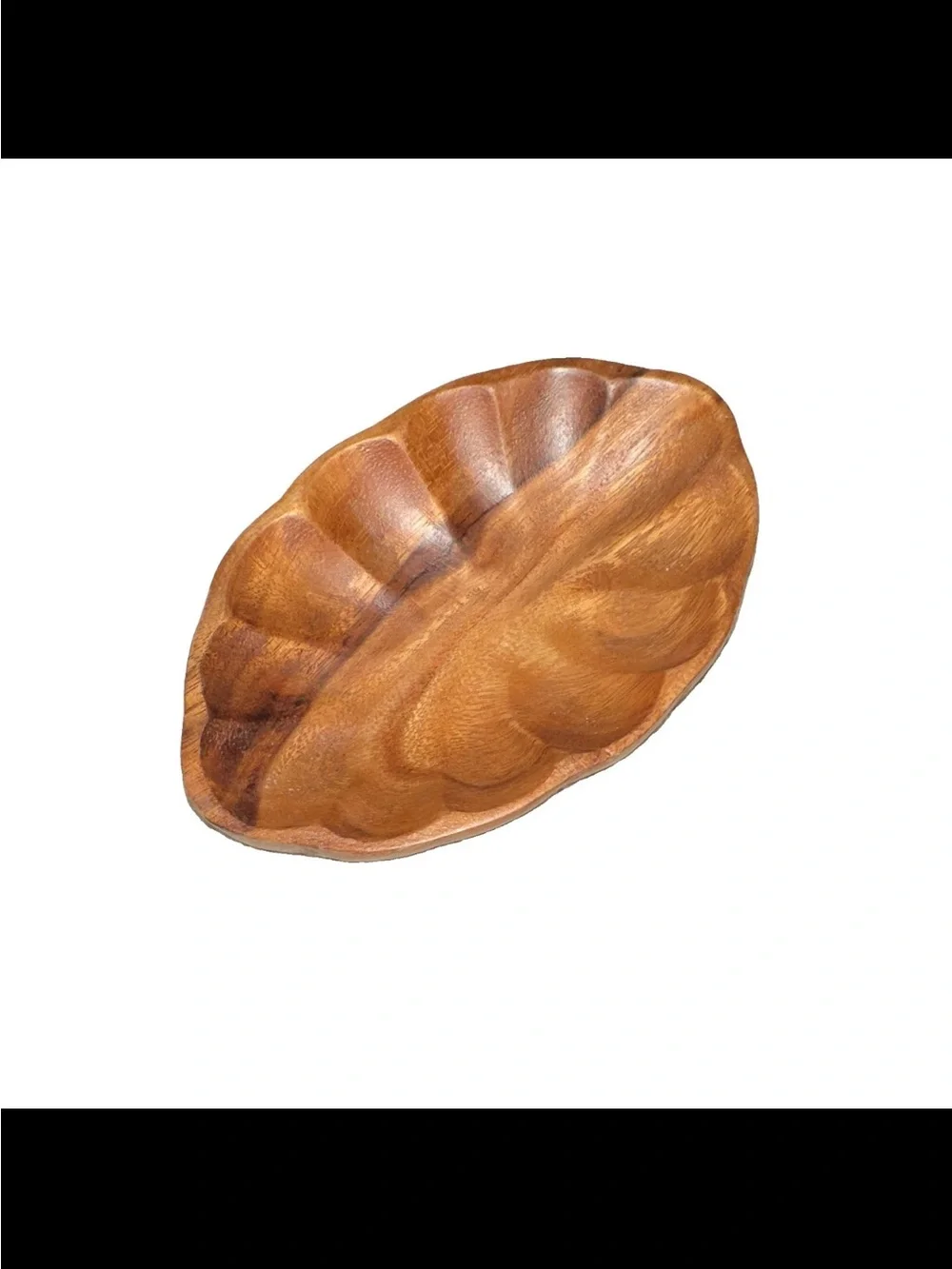 Beekman Home Artisan Wooden 3-Bowls and Serving Tray - Brown